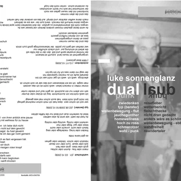 dual punk by Luke Sonnenglanz - album cover