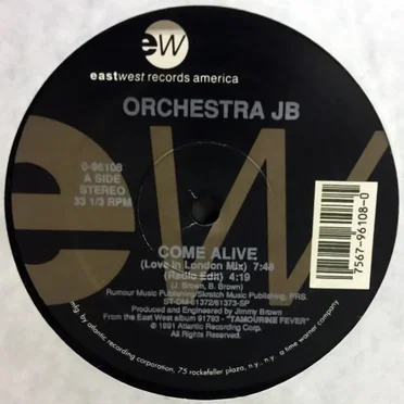 Come Alive by Orchestra JB - album cover