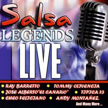 Salsa Legends Live by Various Artists - album cover