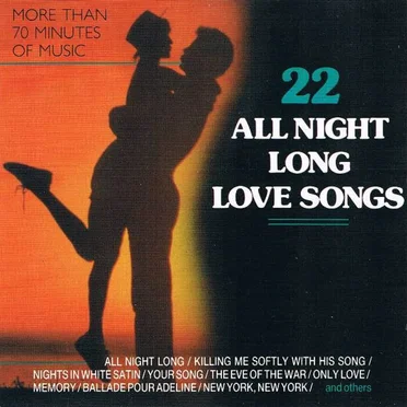 22 All Night Long Love Songs by Various Artists - album cover