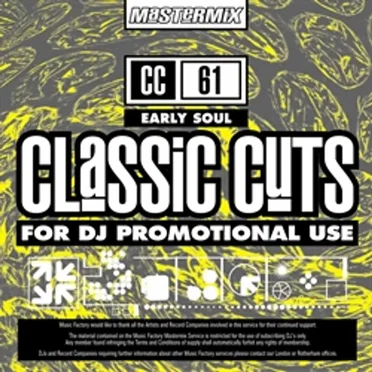 Mastermix Classic Cuts 61: Early Soul by Various Artists - album cover