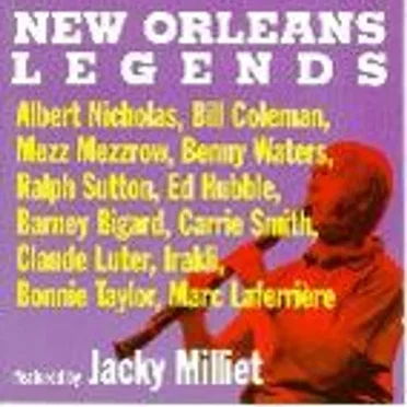 New Orleans Legends by Jacky Milliet - album cover