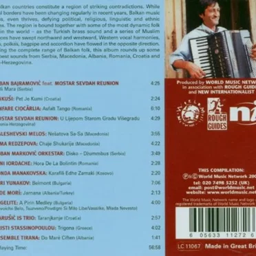 The Rough Guide to the Music of the Balkans by Various Artists - album cover