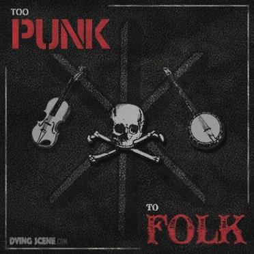 Too Punk to Folk by Various Artists - album cover