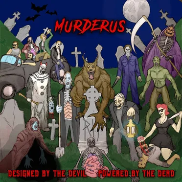 Designed by the Devil Powered by the Dead by Murderus - album cover