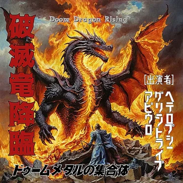 Doom Dragon Rising by Abiuro - album cover