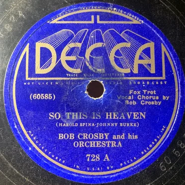 So This Is Heaven / I Don't Want to Make History