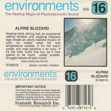 Environments 16 by Irv Teibel - album cover