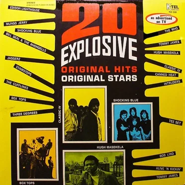20 Explosive Hits by Various Artists - album cover
