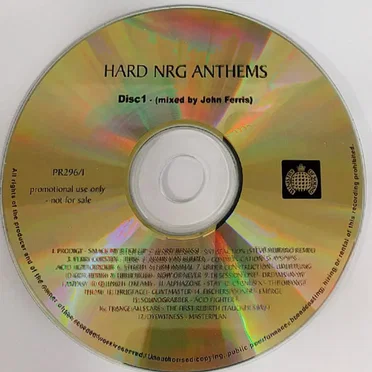 Ministry of Sound: Hard NRG: The Anthems by Various Artists - album cover