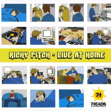 Live at Home by Richy Pitch - album cover