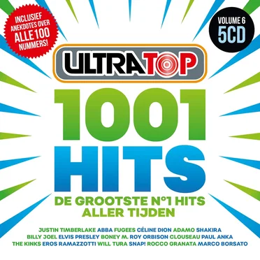 Ultratop 1001 Hits, Volume 6 by Various Artists - album cover