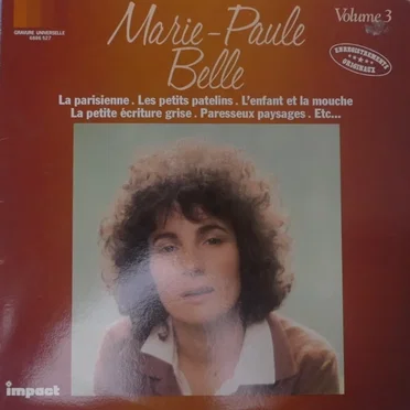 Marie‐Paule Belle, volume 3 by Marie-Paule Belle - album cover