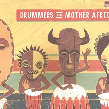 Drummers From Mother Africa by Thapelo Khomo - album cover