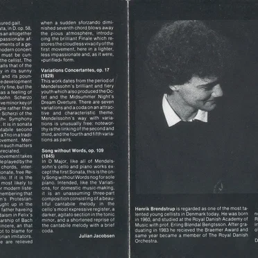 Complete Works for Cello & Piano