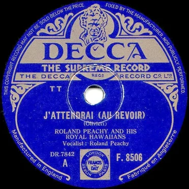 J'Attendrai (Au Revoir) / Wabash Blues