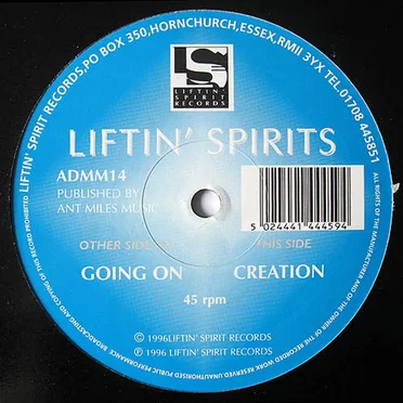 Going On by Liftin' Spirits - album cover