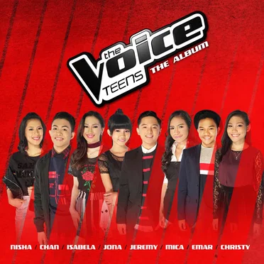 The Voice Teens - The Album by Various Artists - album cover