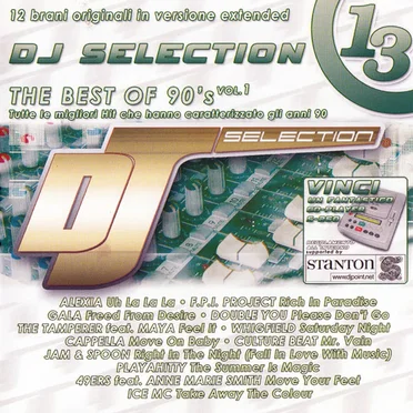 DJ Selection 13: The Best of 90’s, Vol. 1 by Various Artists - album cover
