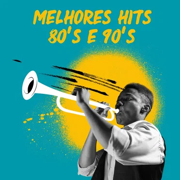 Melhores Hits: 80's e 90's by Various Artists - album cover