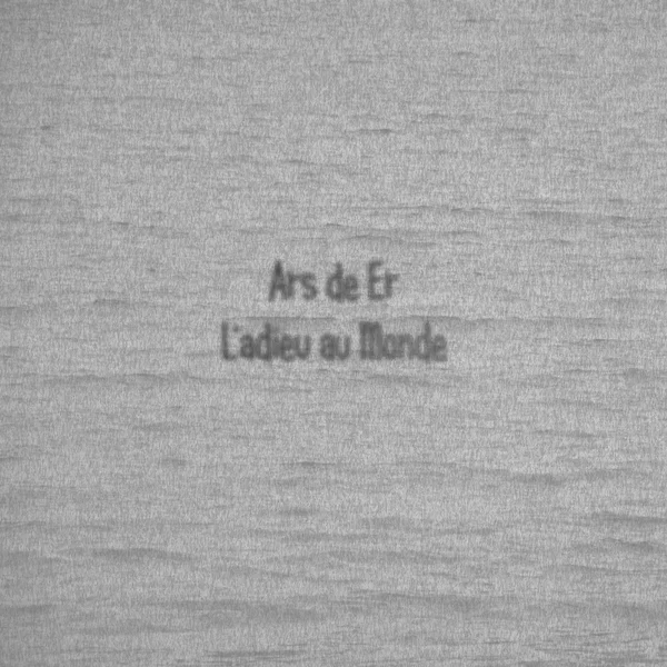 L'adieu au monde