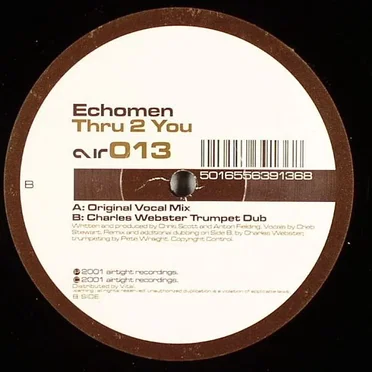 Thru 2 You by Echomen - album cover