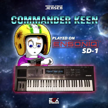 Commander Keen played on Ensoniq SD-1