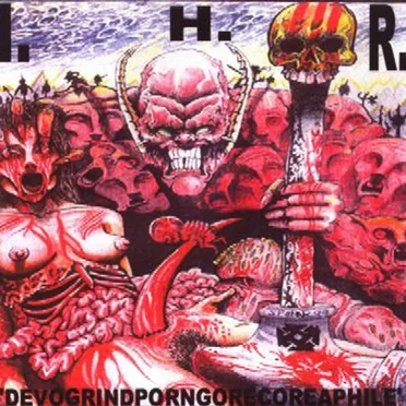 Devogrindporngorecoreaphile by Intense Hammer Rage - album cover