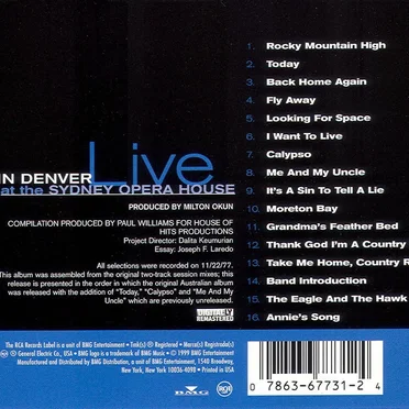 Live at the Sydney Opera House