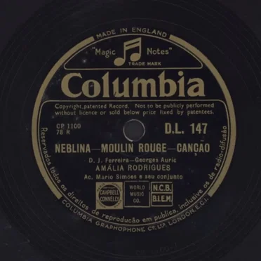 Neblina — Moulin Rouge / Minha canção é saudade