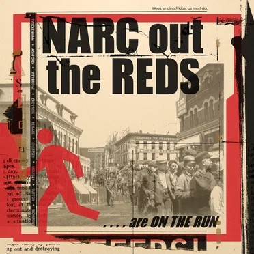 ... Are On the Run by Narc Out the Reds - album cover