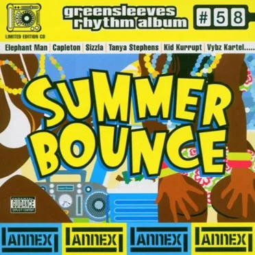 Greensleeves Rhythm Album #58: Summer Bounce by Various Artists - album cover
