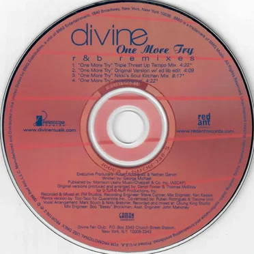 One More Try by Divine - album cover