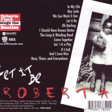 Let It Be Roberta: Roberta Flack Sings the Beatles
