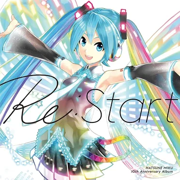 HATSUNE MIKU 10th Anniversary Album 「Re:Start」 by Various Artists - album cover
