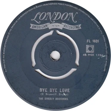 Bye Bye Love / I Wonder If I Care As Much