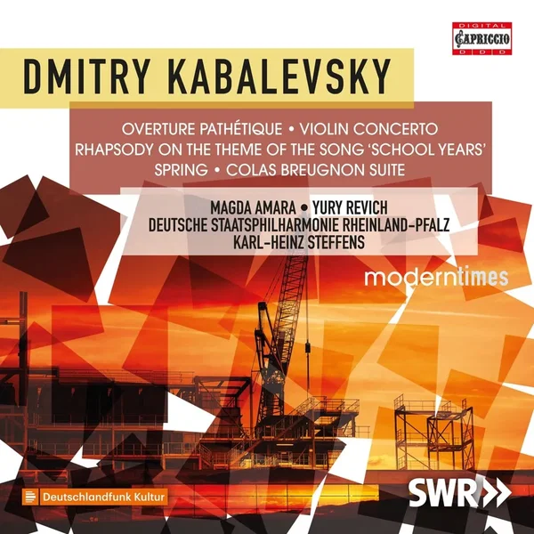 Overture pathétique / Violin Concerto / Rhapsody on the Theme of the Song 'School Years' / Spring