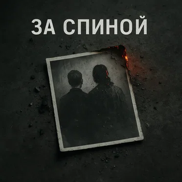 За спиной