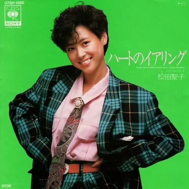 ハートのイアリング