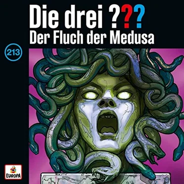 Die drei ??? 213: Der Fluch der Medusa by Die drei ??? - album cover
