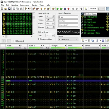 Cookiefonster’s 2019 Famitracker Covers