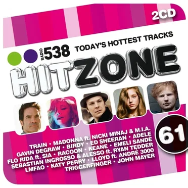 Radio 538: Hitzone 61 by Various Artists - album cover