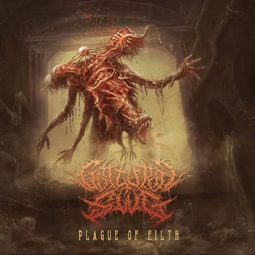Plague Of Filth by Guttural Slug - album cover