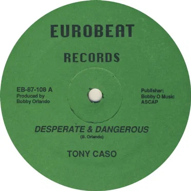 Desperate & Dangerous by Tony Caso - album cover