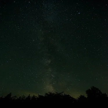 A star falls in a heart