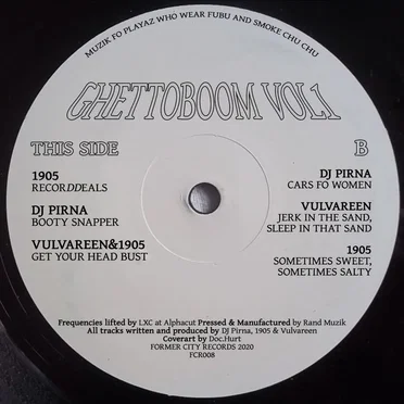 Ghettoboom Vol. 1 by Various Artists - album cover