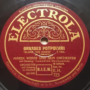 Großes Potpourri "Blume von Hawaii"
