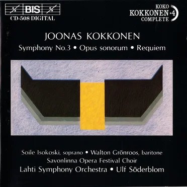 Symphony no. 3 / Opus sonorum / Requiem