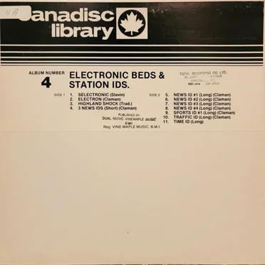 Electronic Beds & Station IDS.