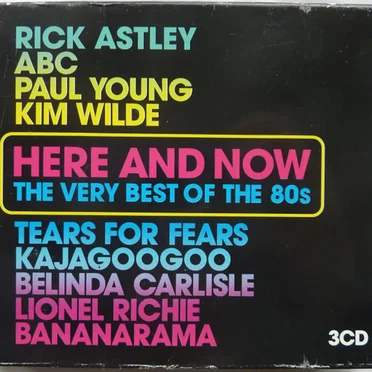 Here and Now: The Very Best of the 80s by Various Artists - album cover